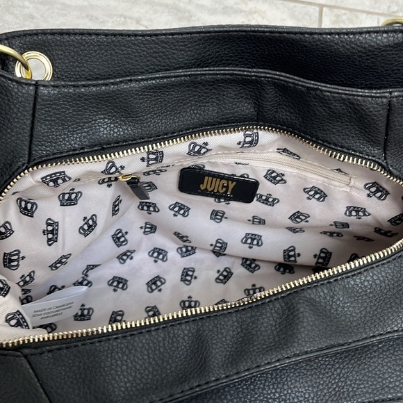NWOT Juicy Couture Black Bag - Picture 7 of 14